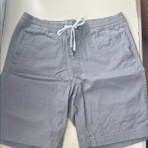 Polo Gray Drawstring Khaki Shorts